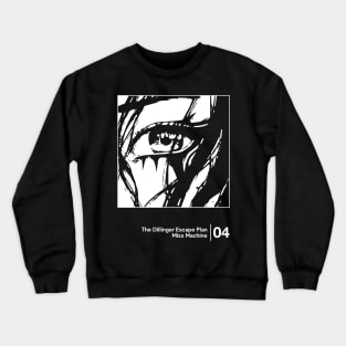 The Dillinger Escape Plan / Minimalist Graphic Design Artwork Crewneck Sweatshirt